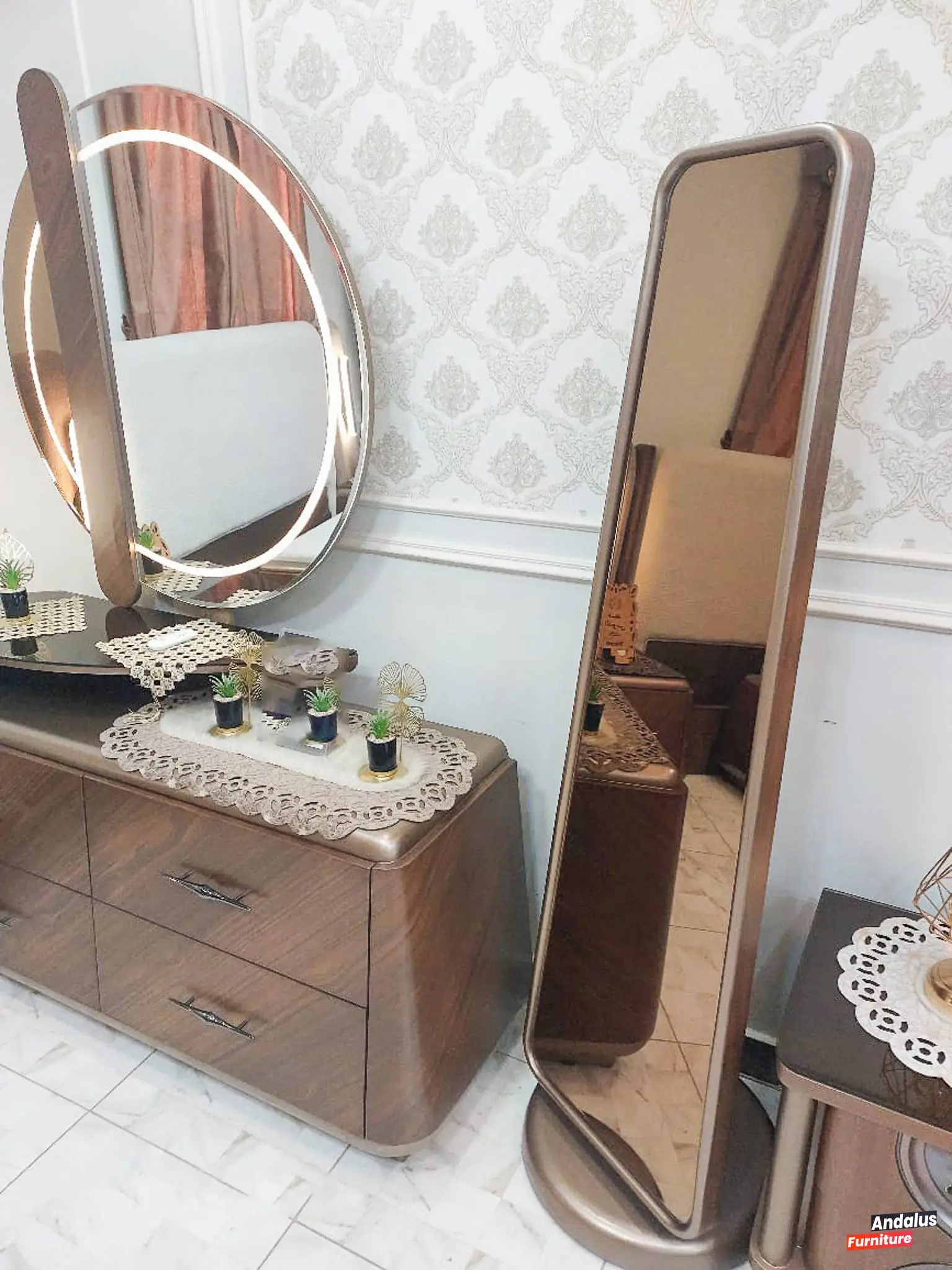 غرفة نوم موديل 10 من معرض الأندلس للأثاث