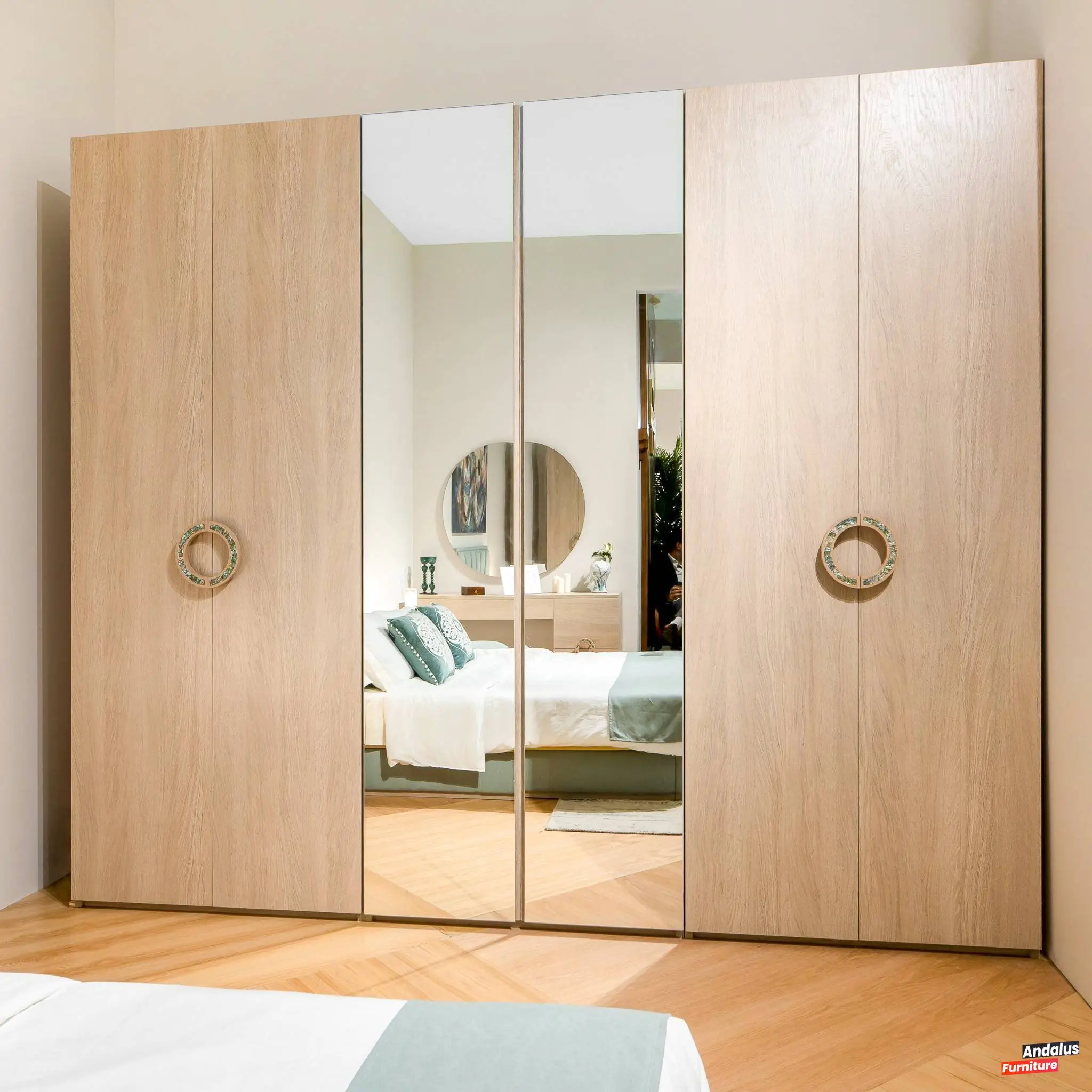 غرفة نوم موديل 19 من معرض الأندلس للأثاث