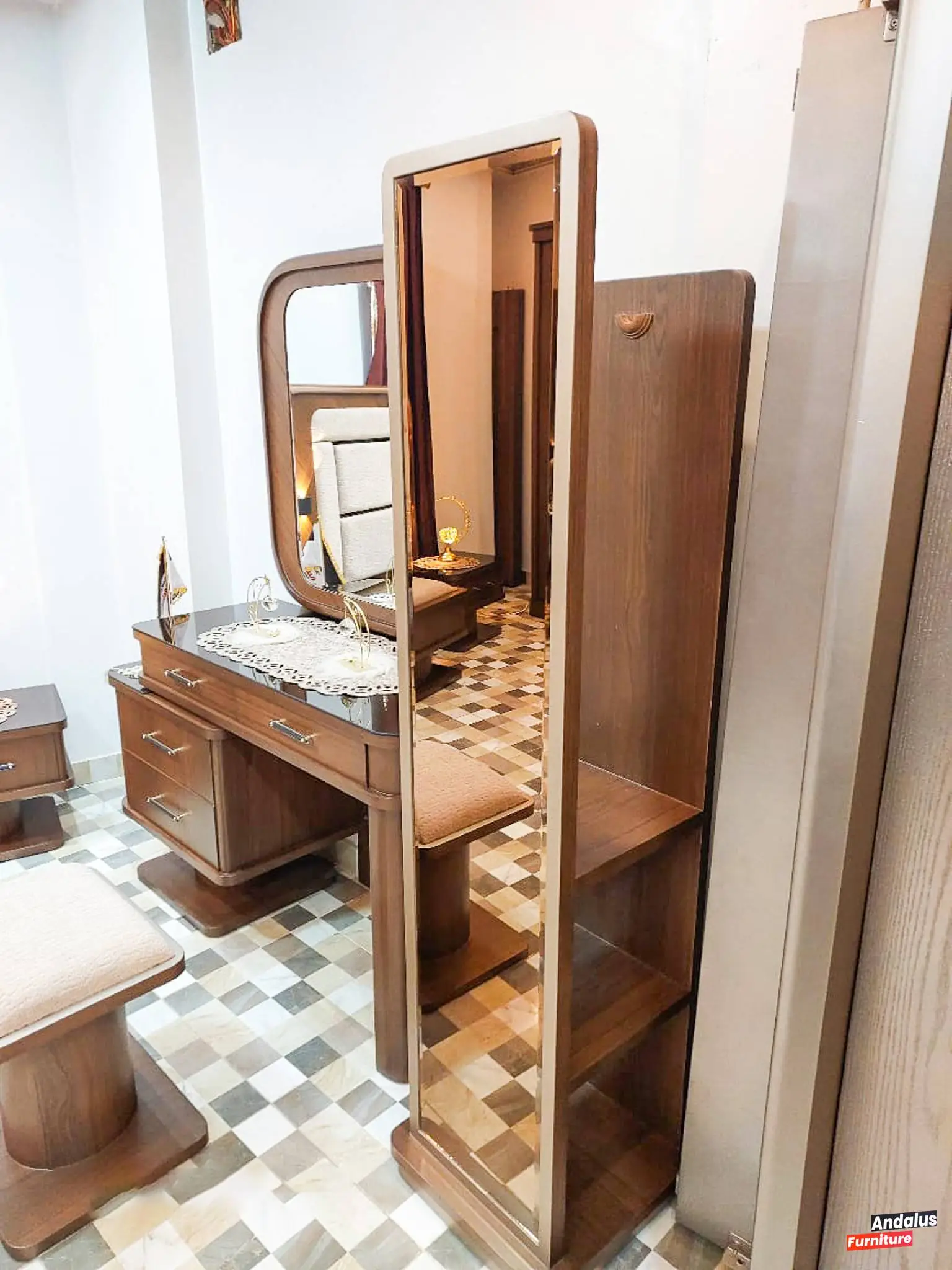 غرفة نوم موديل 1 من معرض الأندلس للأثاث