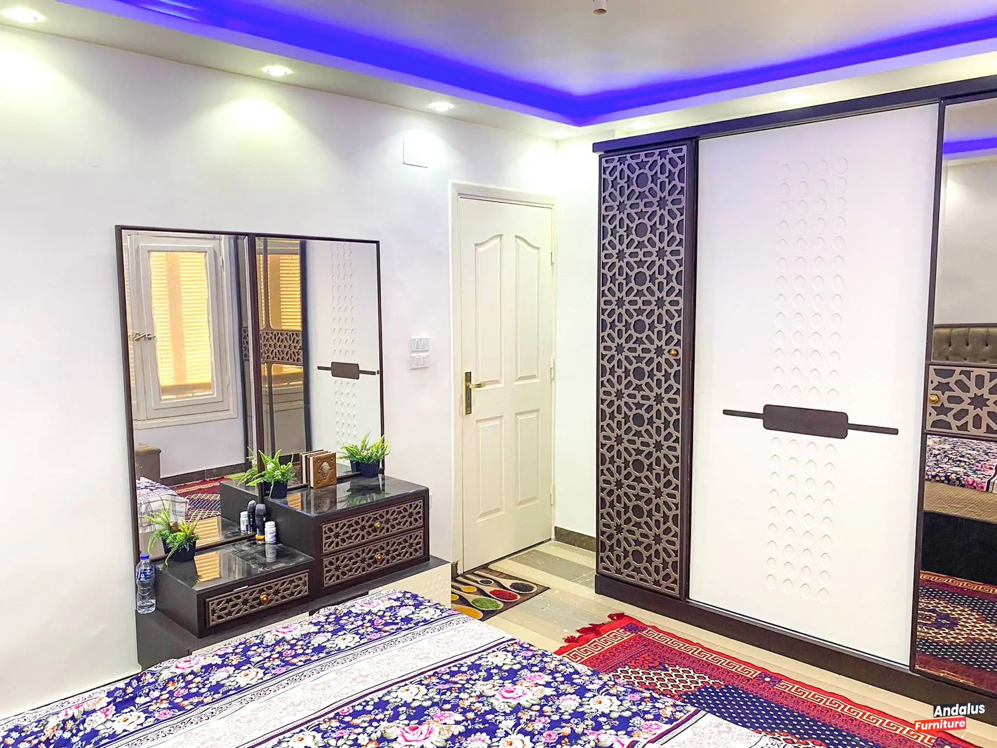 غرفة نوم موديل 23 من معرض الأندلس للأثاث