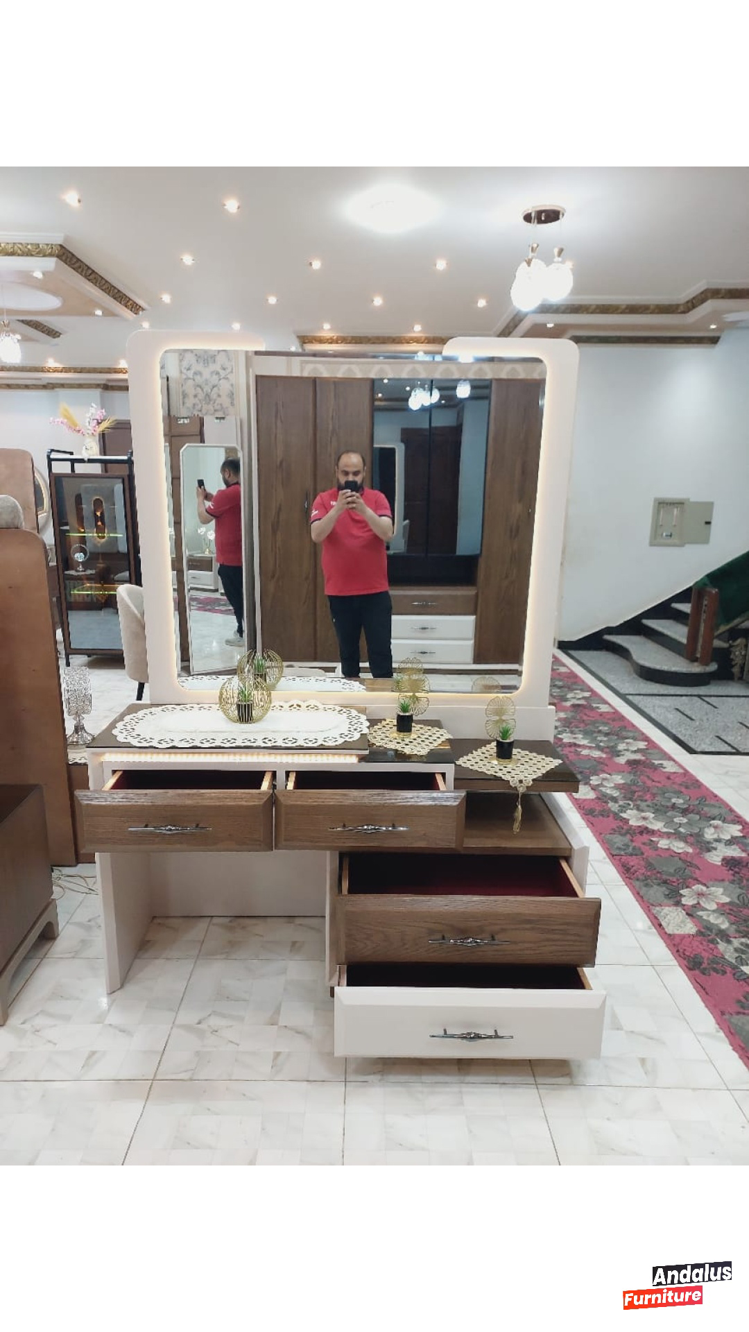 غرفة نوم موديل 25 من معرض الأندلس للأثاث