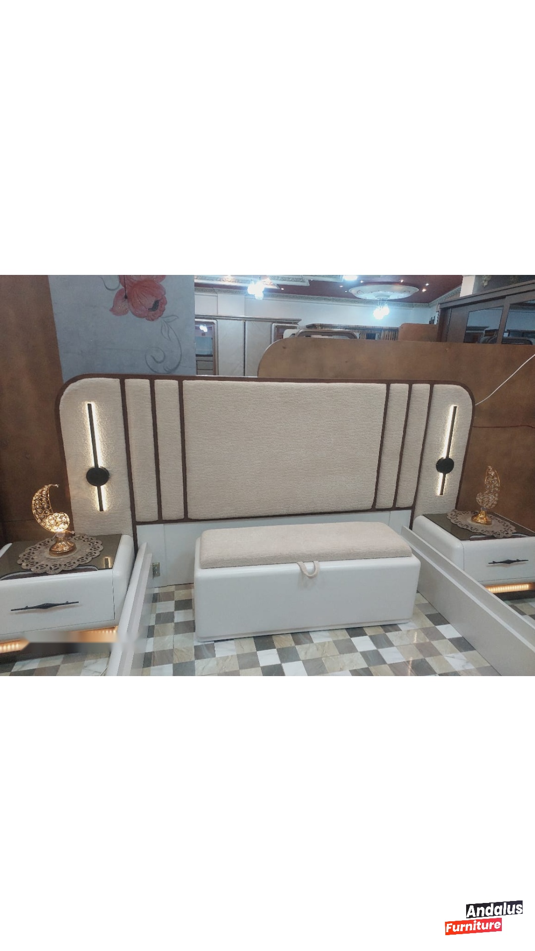 غرفة نوم موديل 28 من معرض الأندلس للأثاث