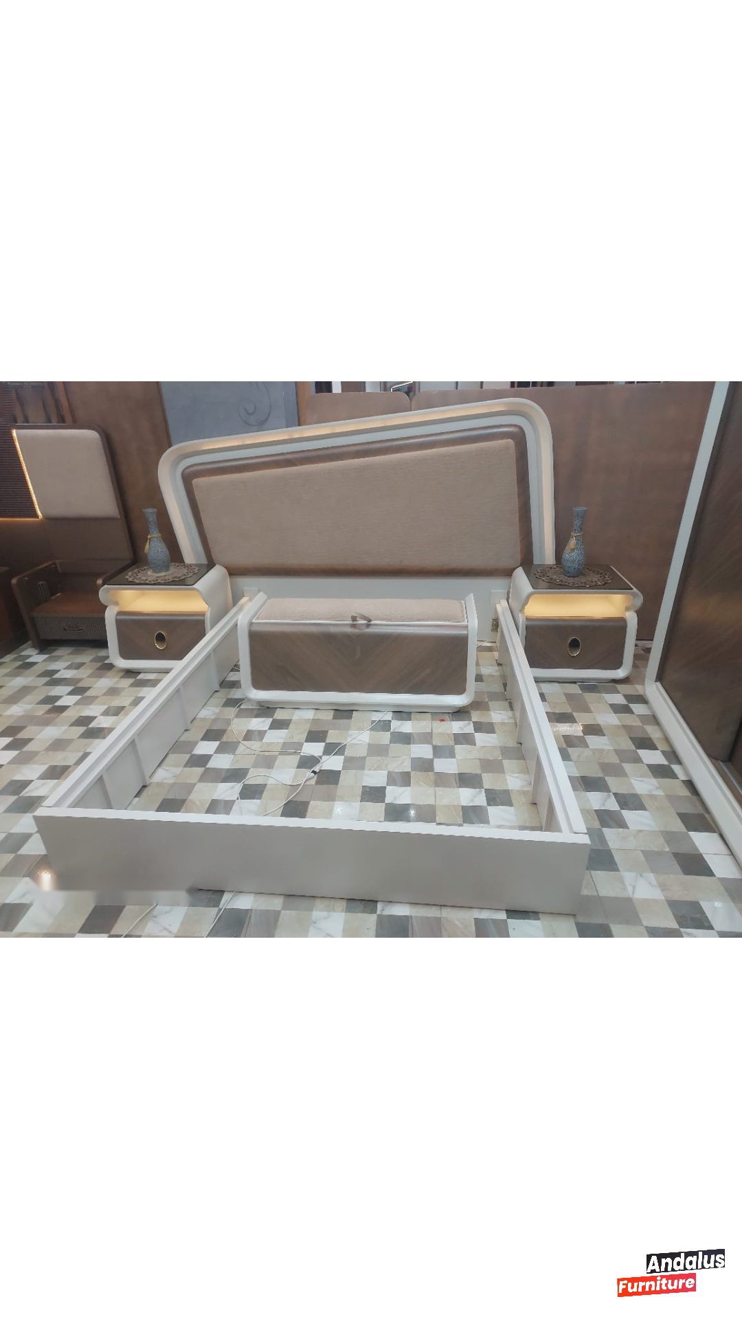 غرفة نوم موديل 30 من معرض الأندلس للأثاث