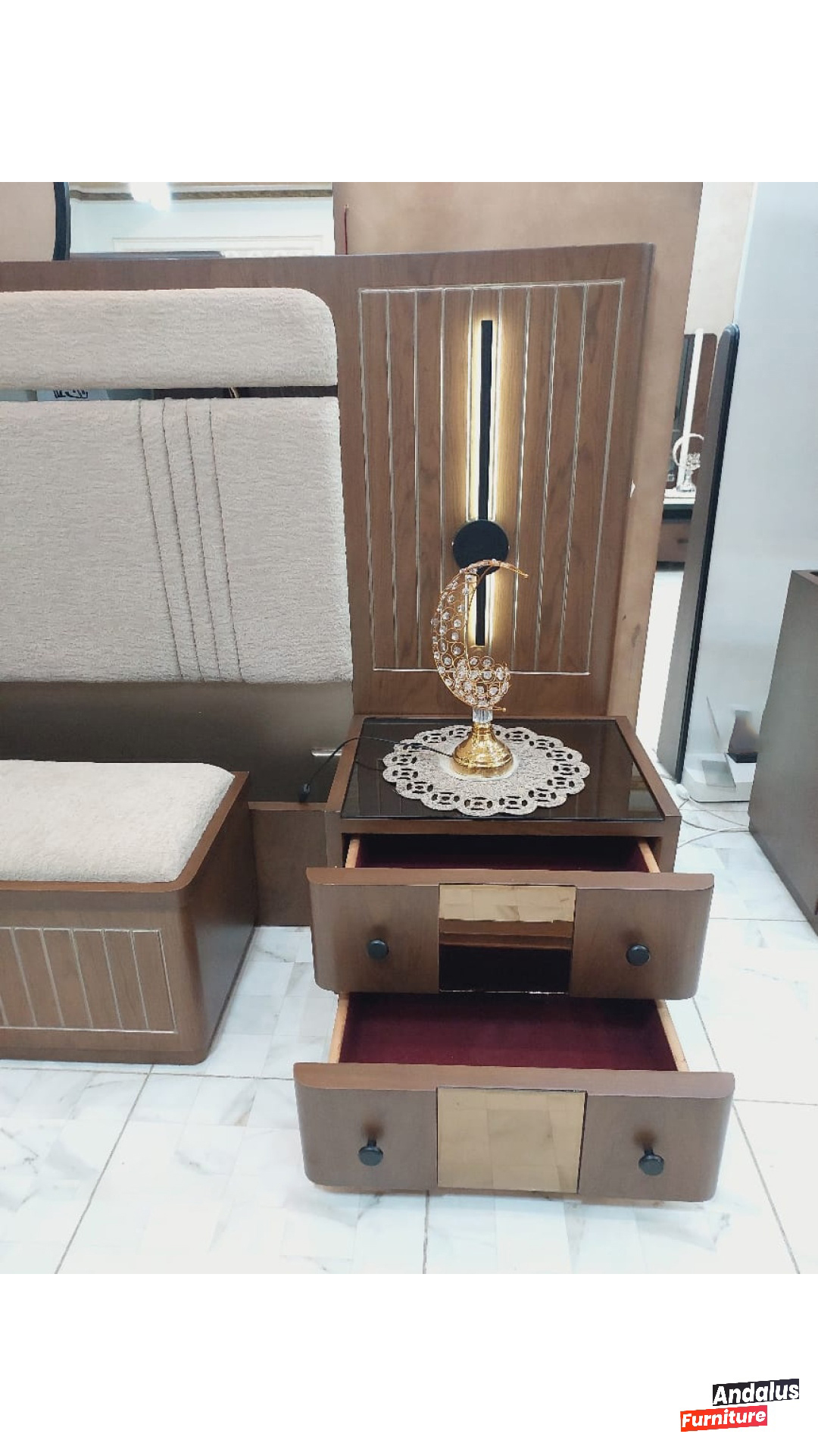 غرفة نوم موديل 31 من معرض الأندلس للأثاث