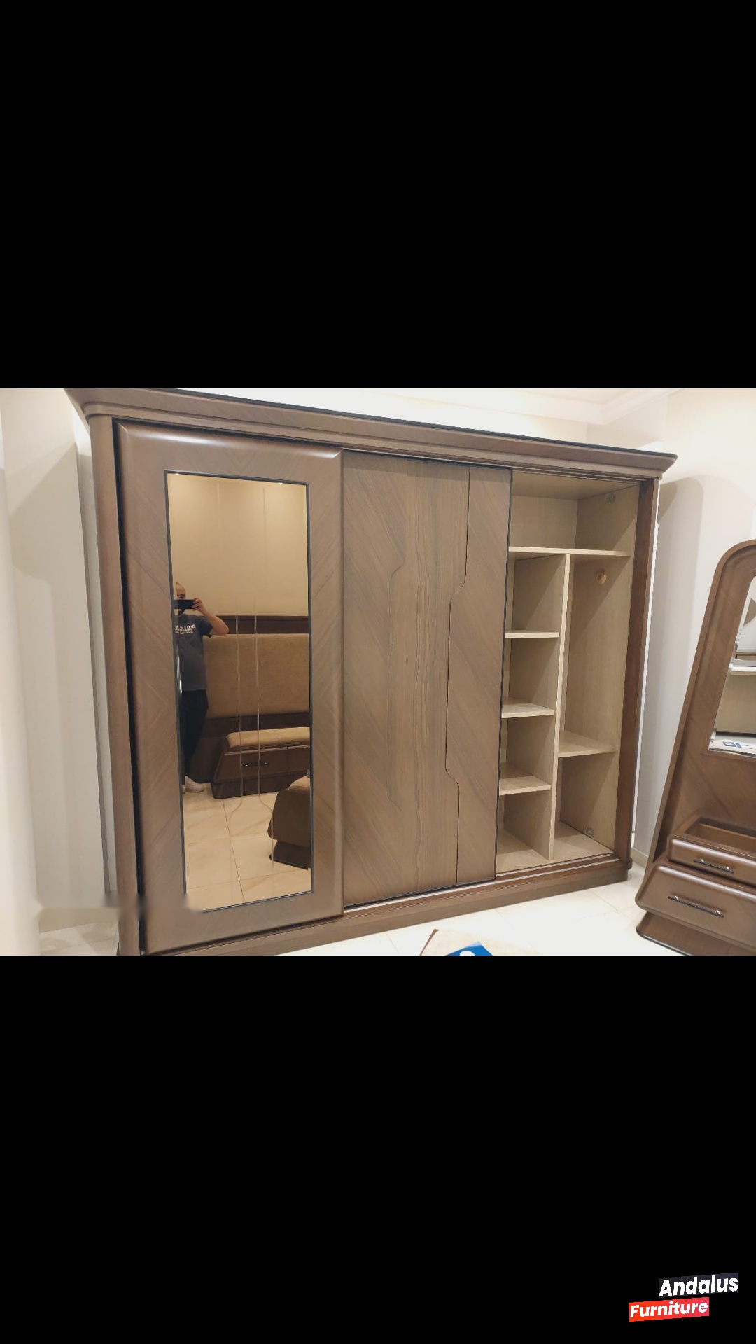 غرفة نوم موديل 32 من معرض الأندلس للأثاث