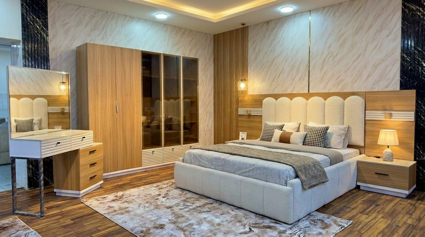 غرفة نوم موديل 36 من معرض الأندلس للأثاث
