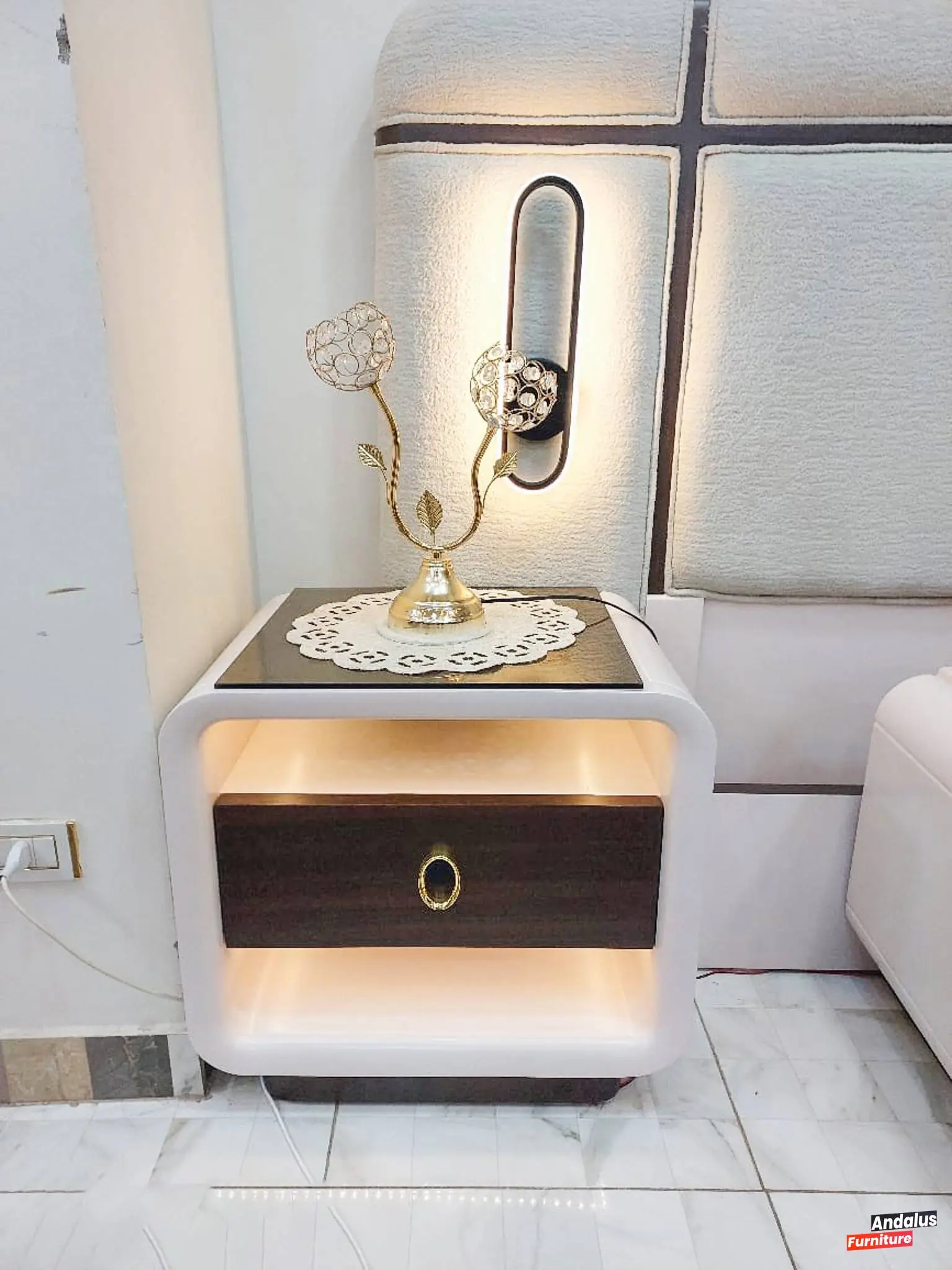 غرفة نوم موديل 9 من معرض الأندلس للأثاث