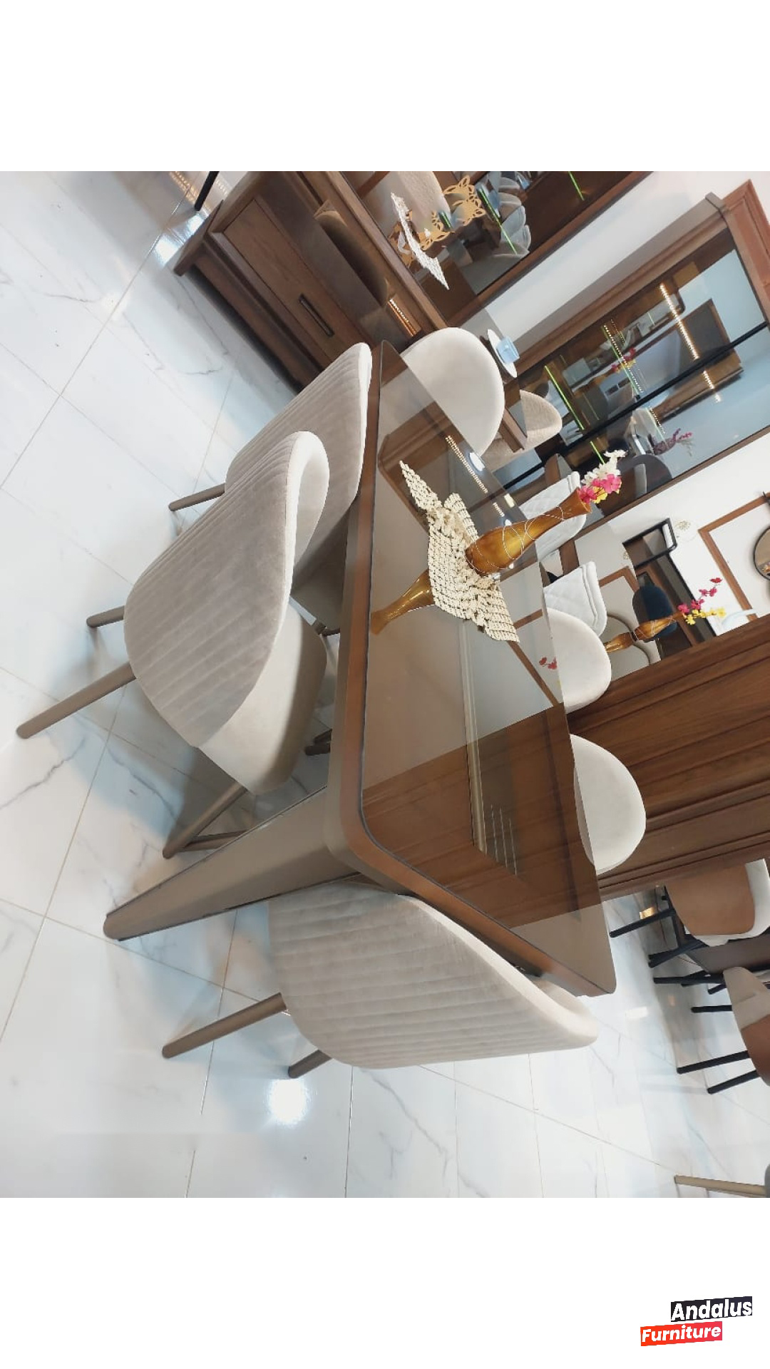 غرفة سفرة موديل 103 من معرض الأندلس للأثاث