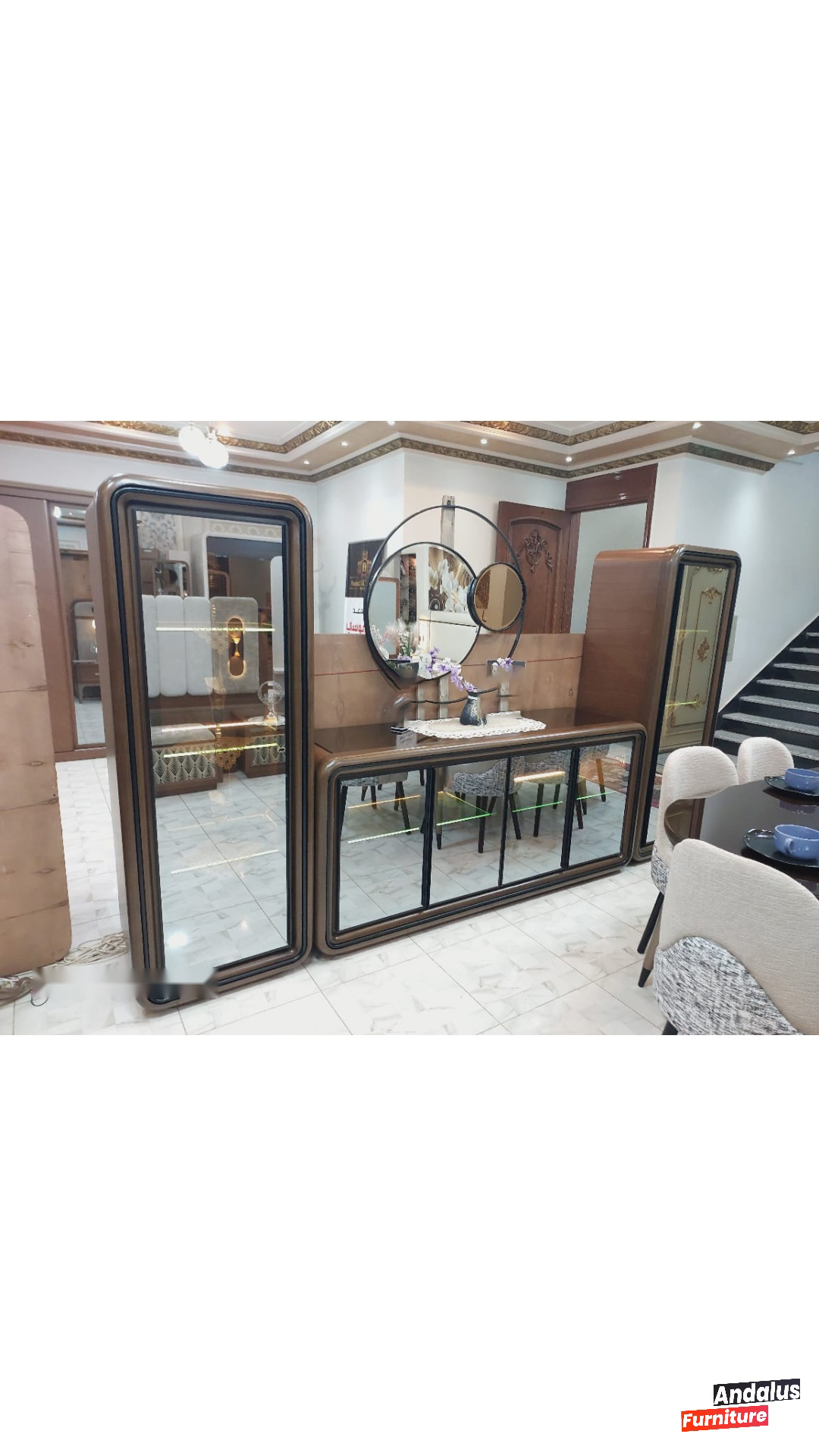 غرفة سفرة موديل 104 من معرض الأندلس للأثاث