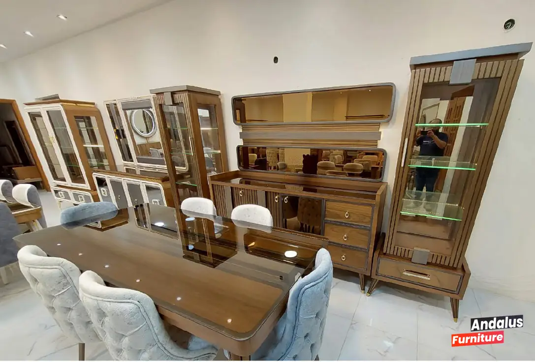 غرفة سفرة موديل 10 من معرض الأندلس للأثاث