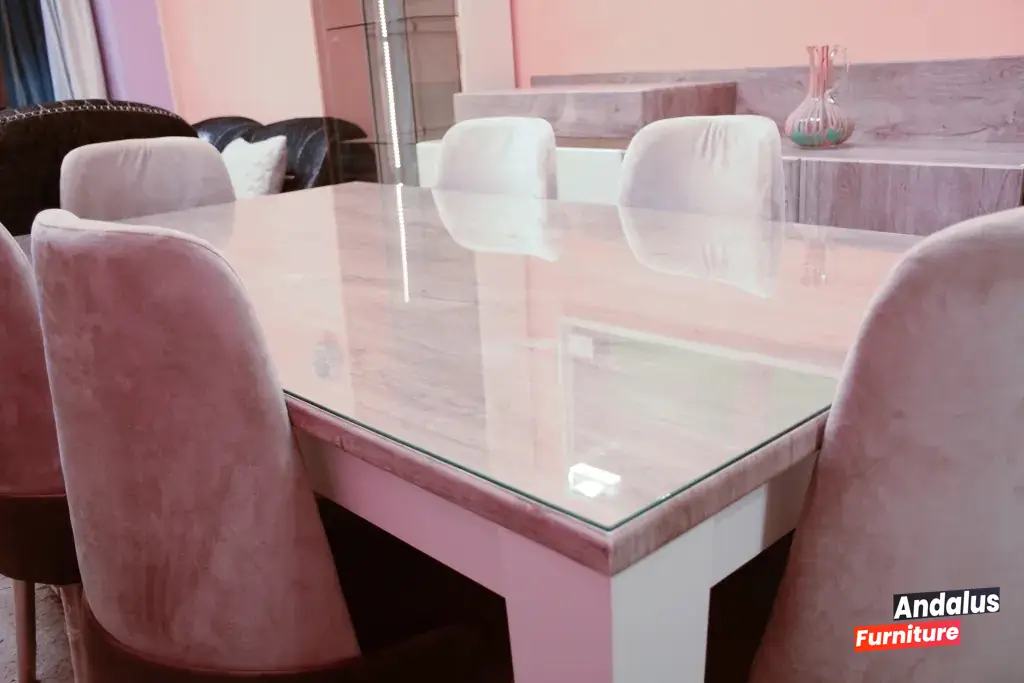 غرفة سفرة موديل 26 من معرض الأندلس للأثاث