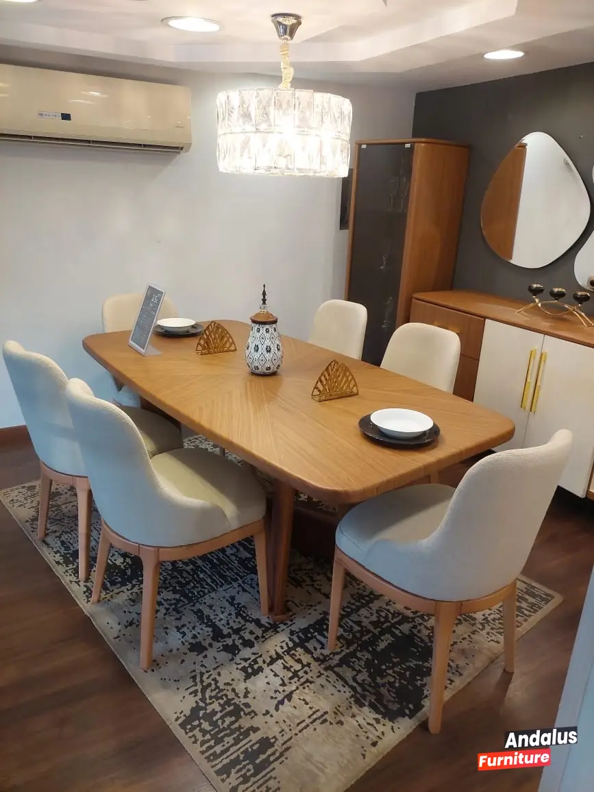 غرفة سفرة موديل 28 من معرض الأندلس للأثاث