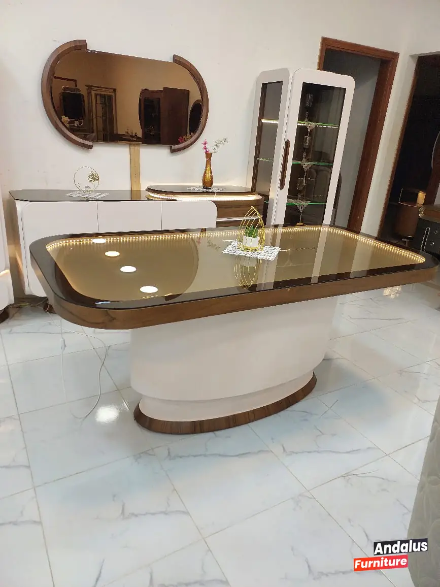 غرفة سفرة موديل 32 من معرض الأندلس للأثاث
