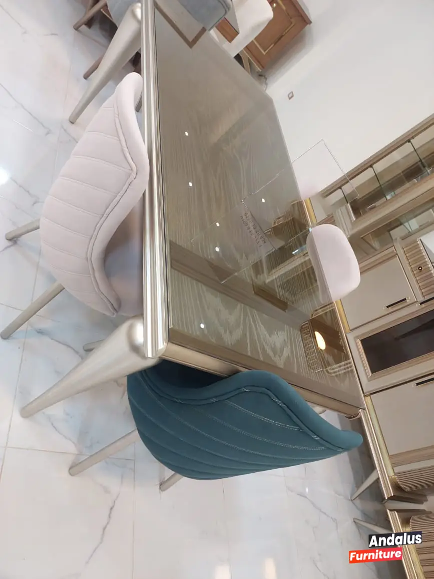 غرفة سفرة موديل 42 من معرض الأندلس للأثاث