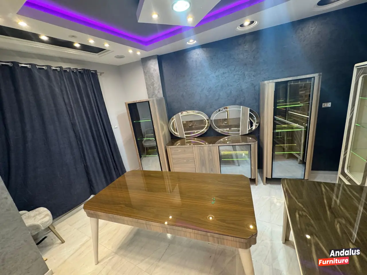غرفة سفرة موديل 48 من معرض الأندلس للأثاث