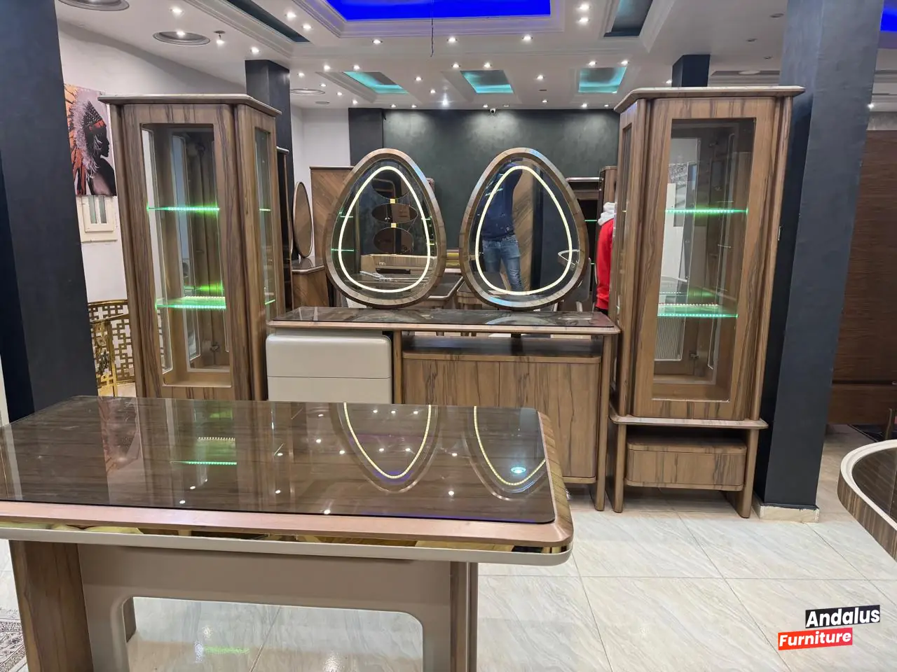 غرفة سفرة موديل 54 من معرض الأندلس للأثاث