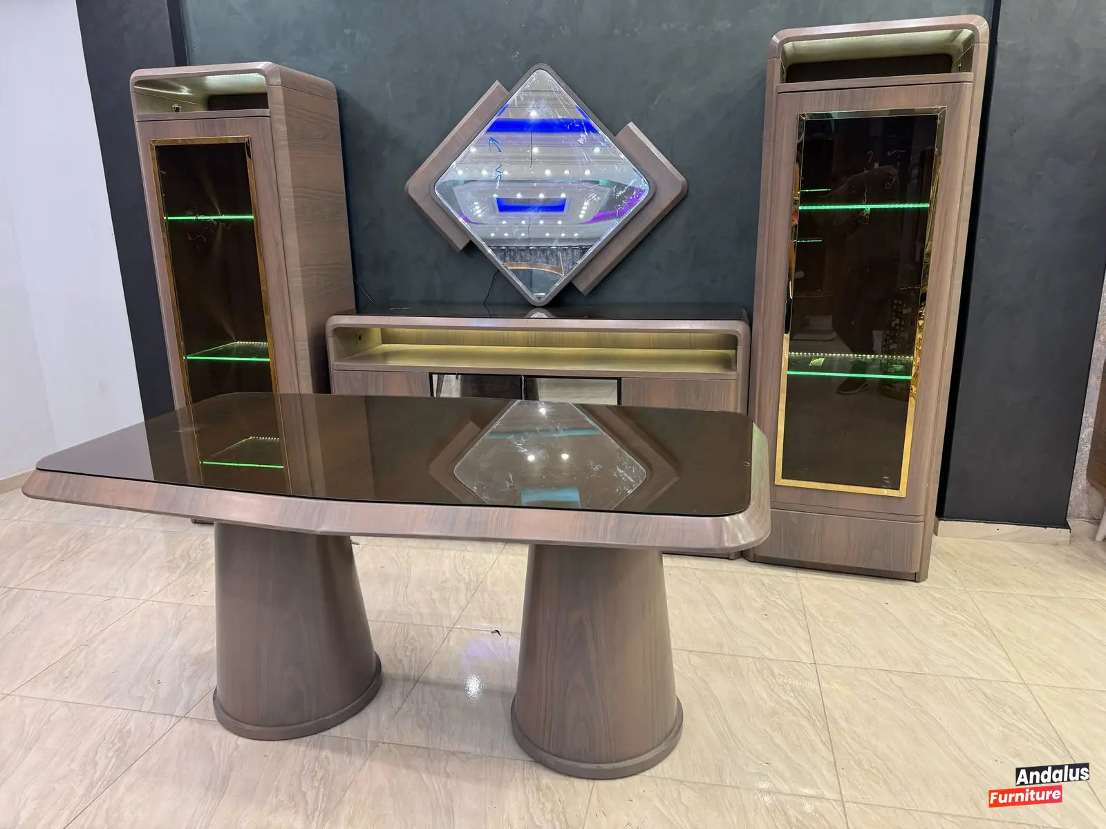 غرفة سفرة موديل 58 من معرض الأندلس للأثاث