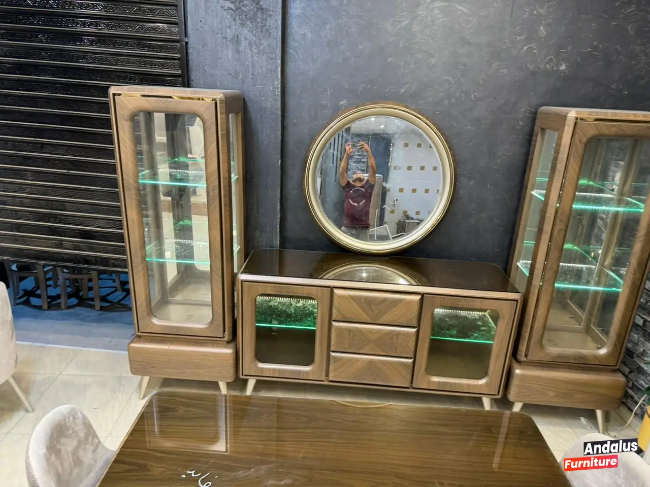 غرفة سفرة موديل 62 من معرض الأندلس للأثاث