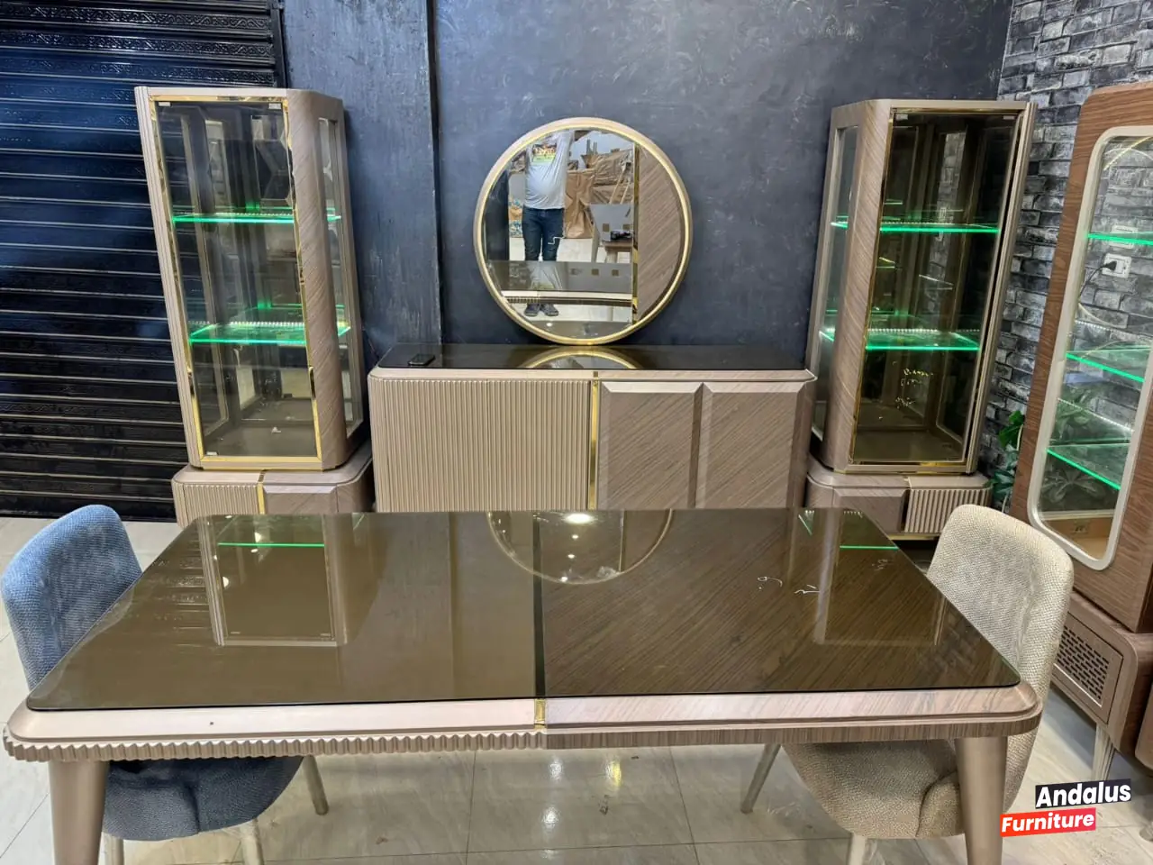 غرفة سفرة موديل 63 من معرض الأندلس للأثاث