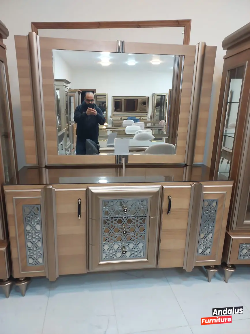 غرفة سفرة موديل 6 من معرض الأندلس للأثاث