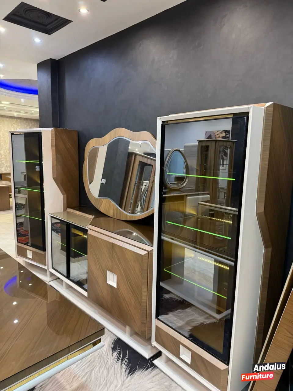 غرفة سفرة موديل 74 من معرض الأندلس للأثاث