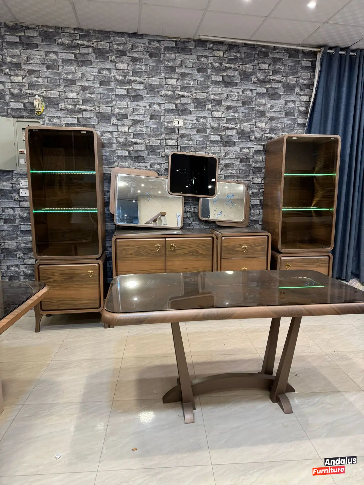 غرفة سفرة موديل 82 من معرض الأندلس للأثاث