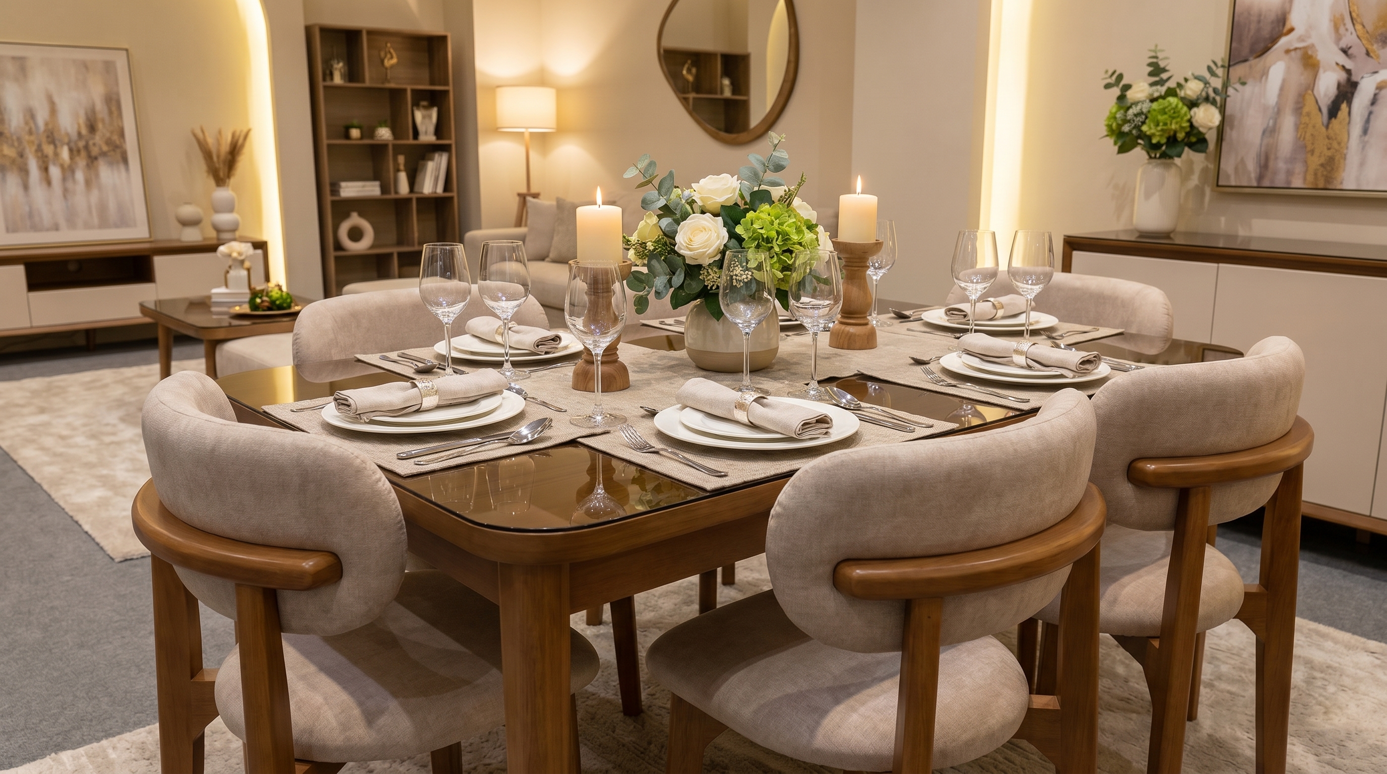 صورة 3 من غرفة سفرة موديل 87