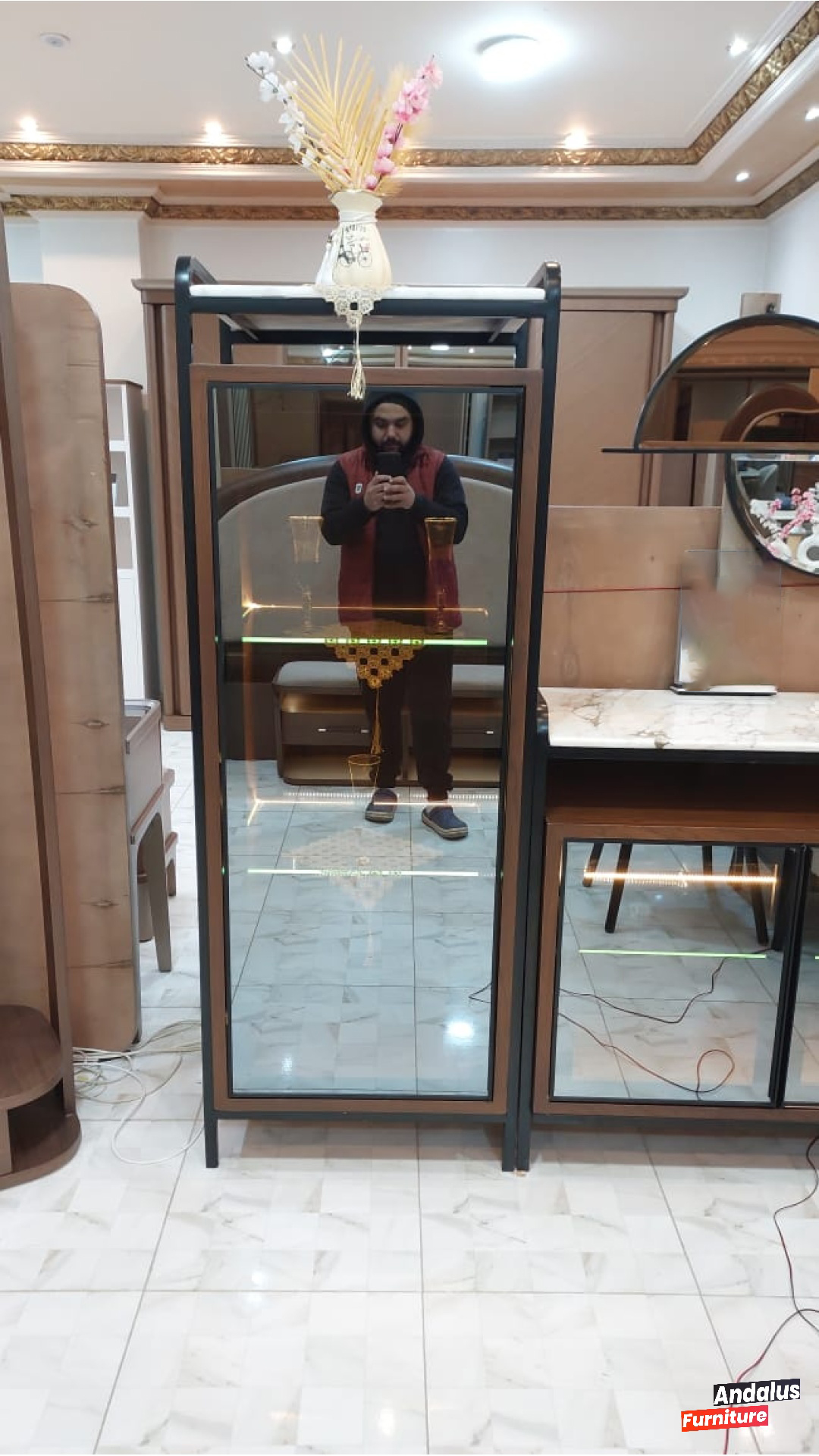 غرفة سفرة موديل 90 من معرض الأندلس للأثاث