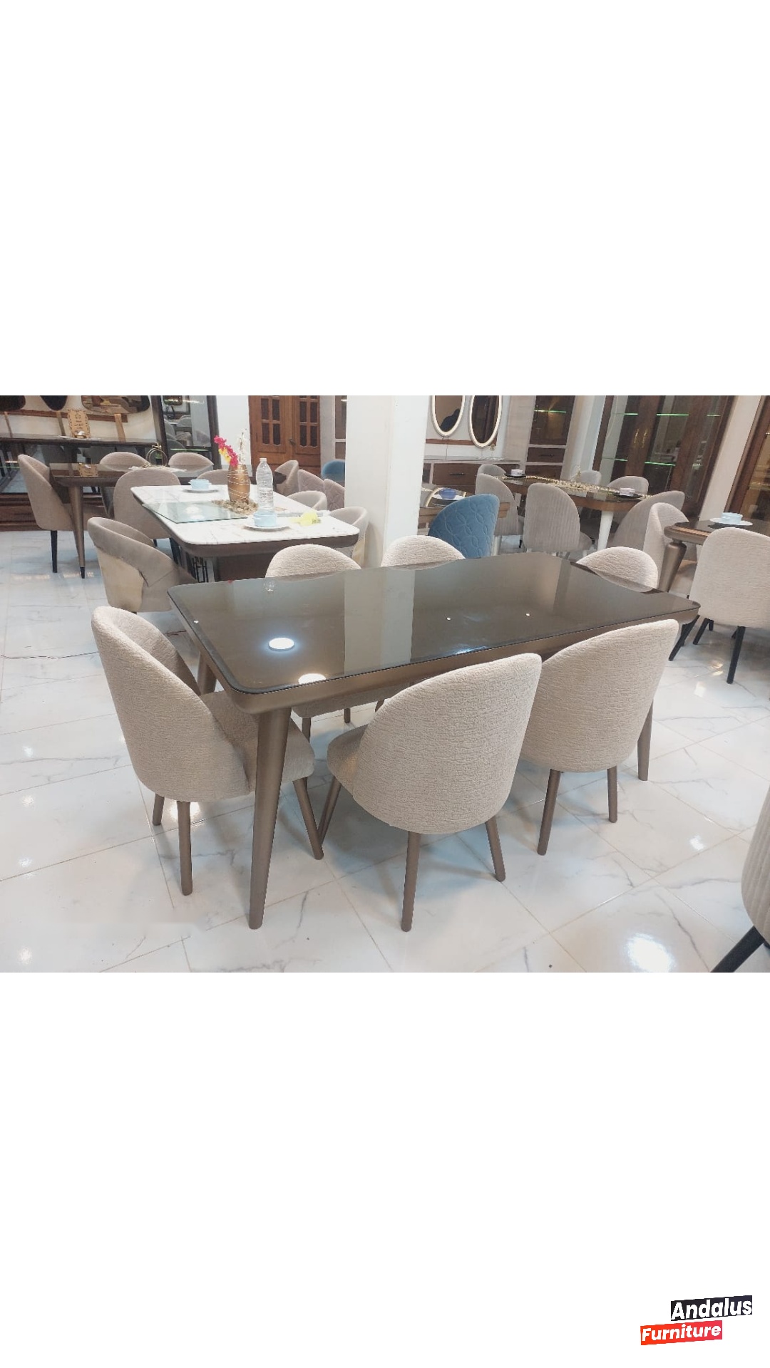 غرفة سفرة موديل 92 من معرض الأندلس للأثاث