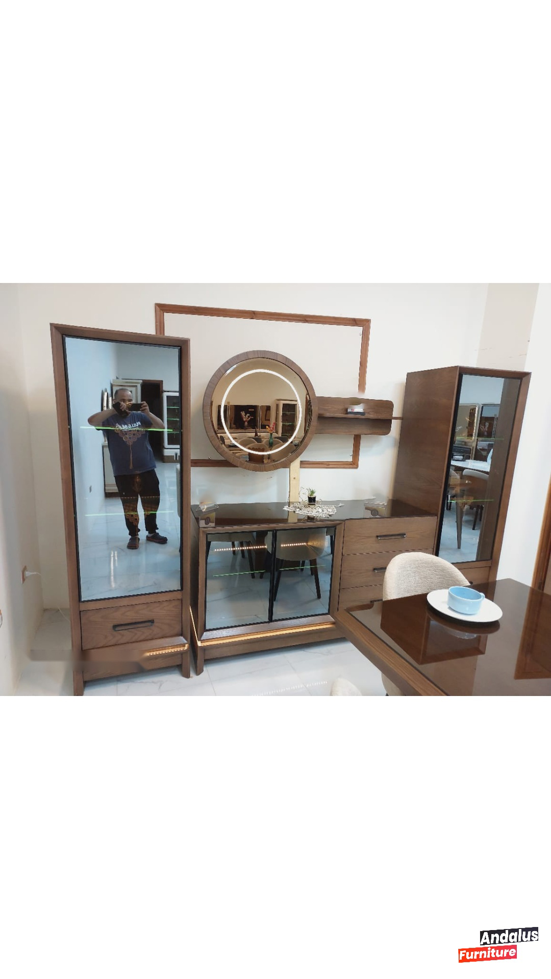 غرفة سفرة موديل 95 من معرض الأندلس للأثاث