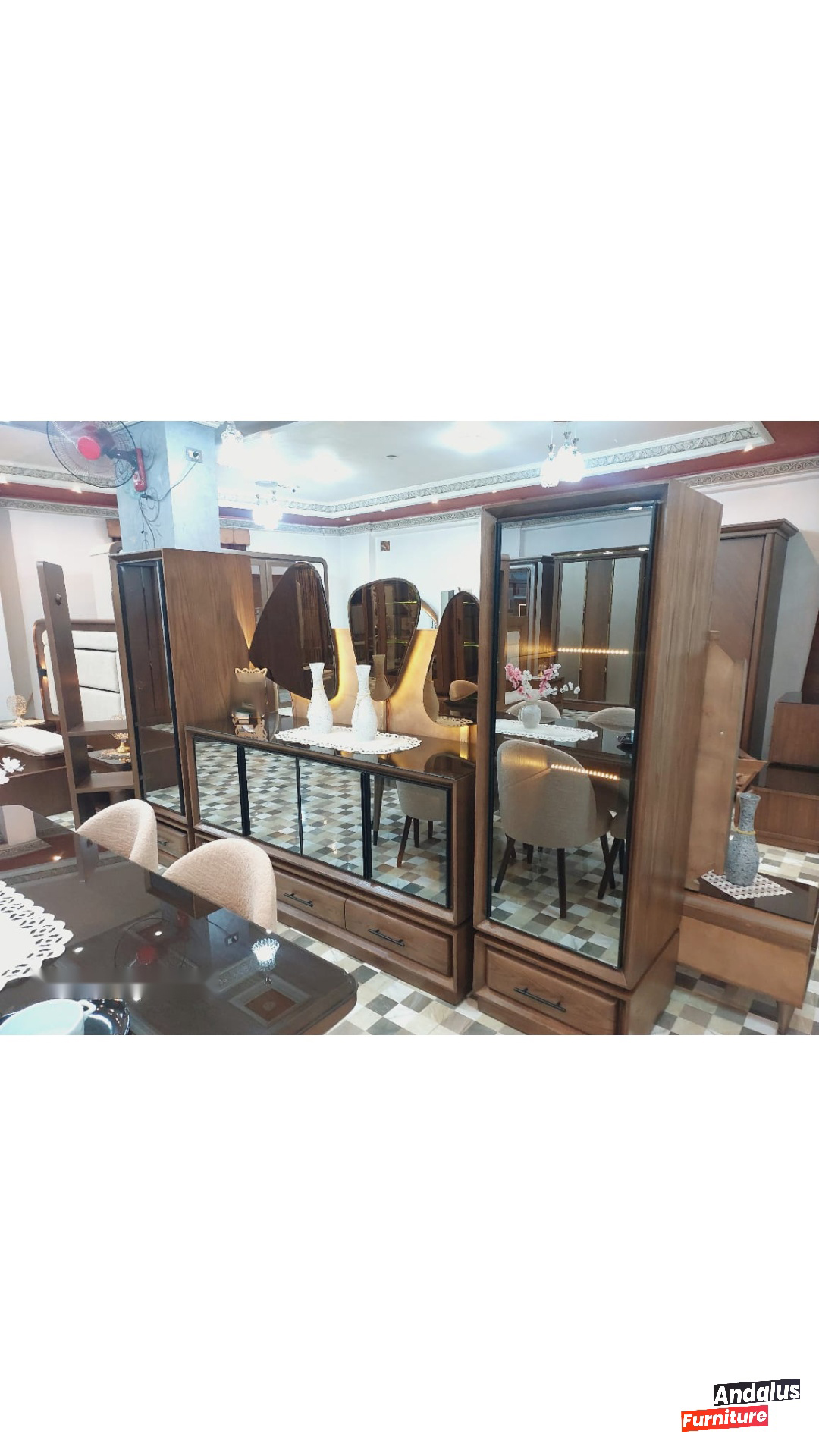 غرفة سفرة موديل 99 من معرض الأندلس للأثاث