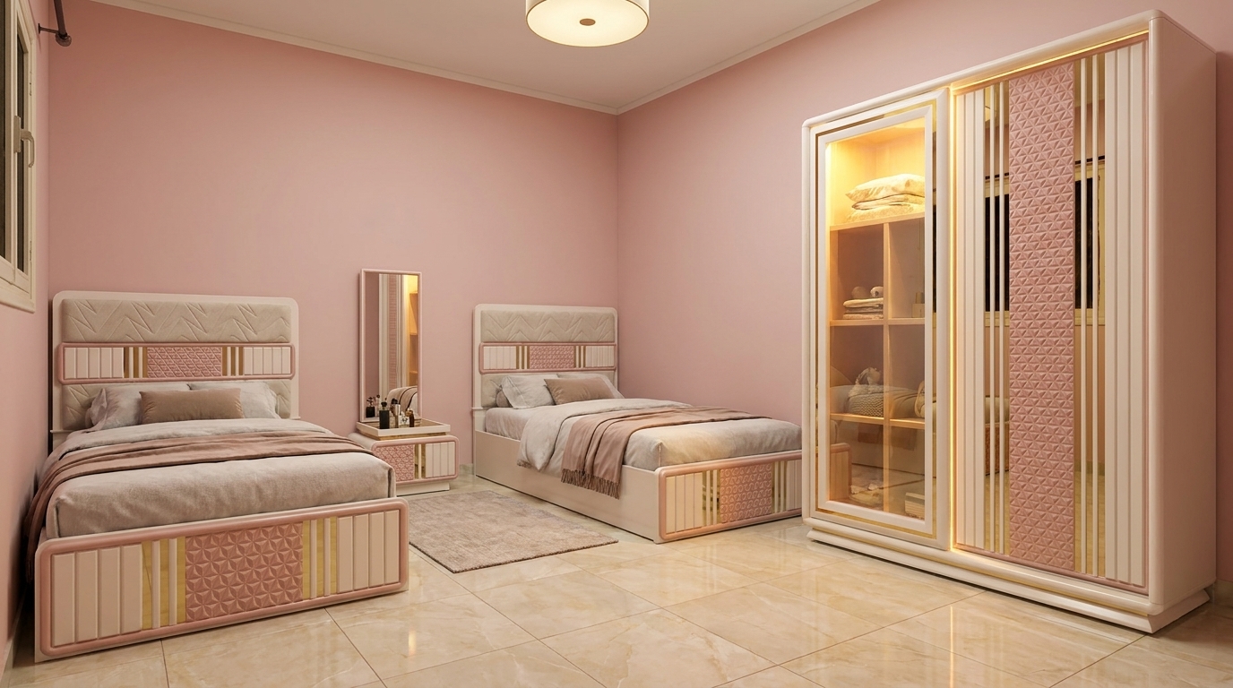 صورة 8 من غرفة أطفال وشبابي موديل 58